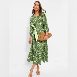 TUCKERNUCK Viridian Grove Lyles Dress Medium NWOT